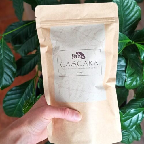 Sušené kávové slupky cascara