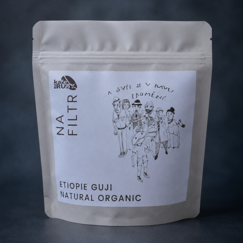 Etiopie Guji natural organic 250 g